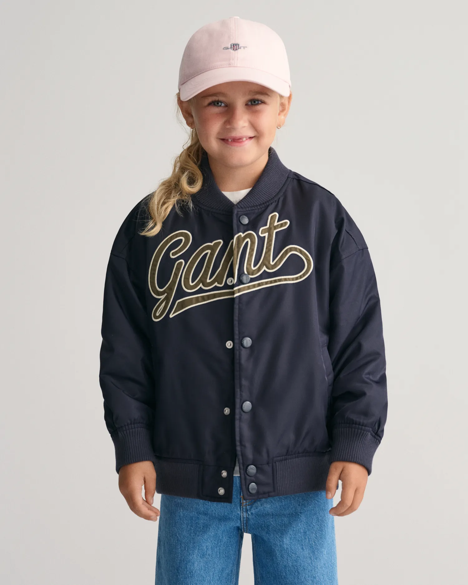 GANT Varsity Jacket Script Graphic Kids