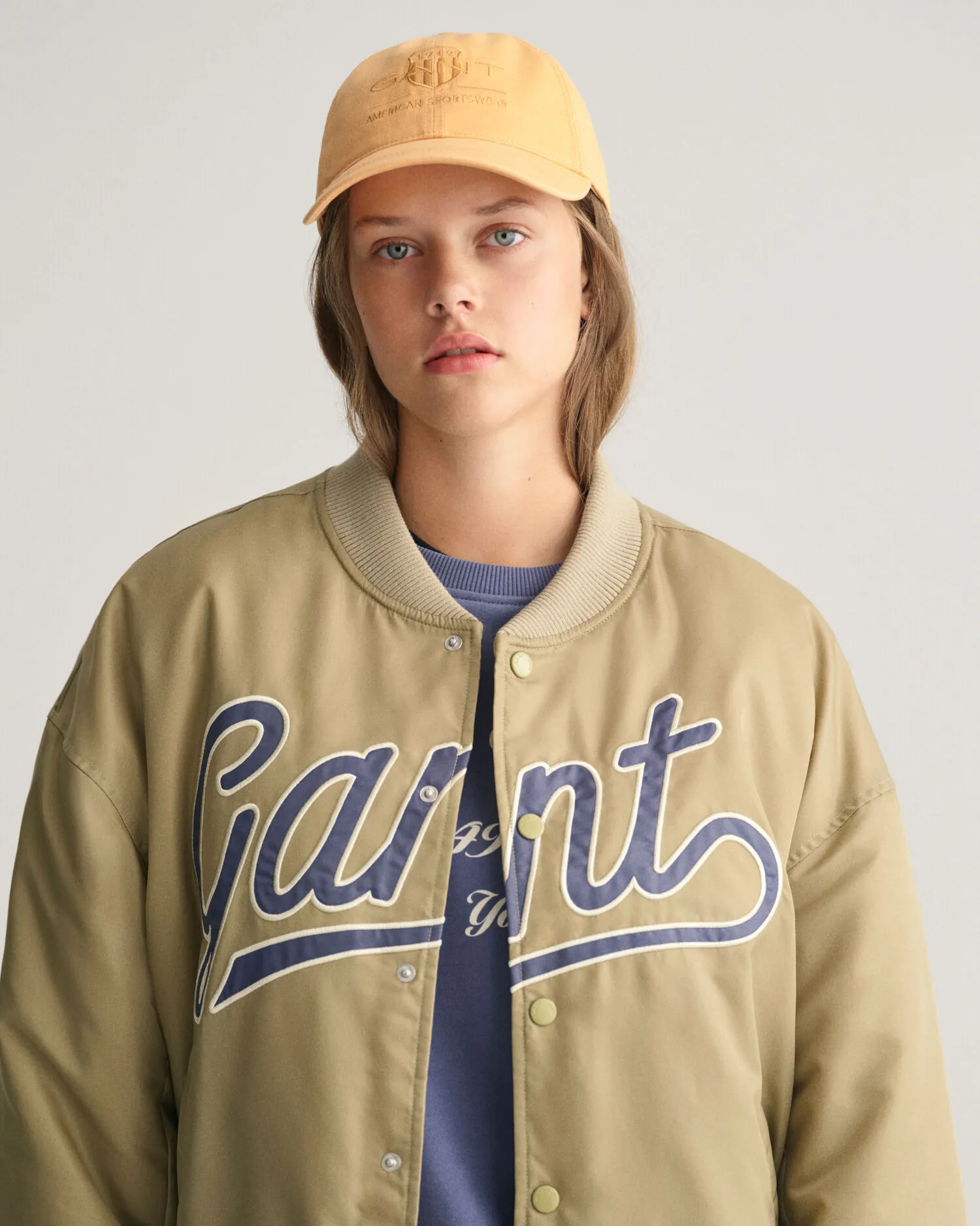 GANT Varsity Jacket Script Graphic Teens