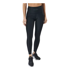 Gavelo Mesh Pocket Leggings Black