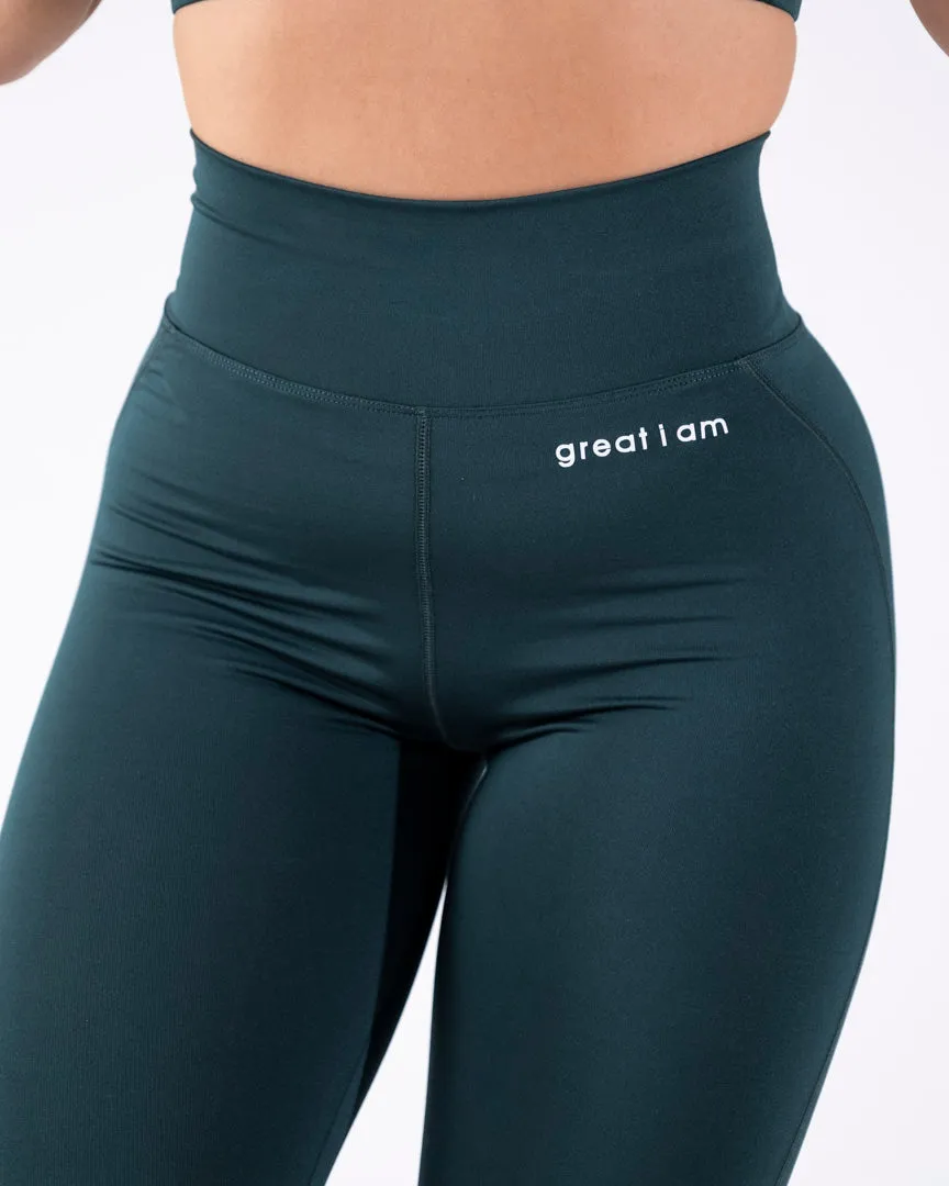 Great I Am Leggings cintura arriba