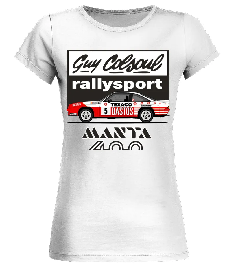 Guy Colsoul rallysport manta 400 Camiseta cuello redondo Mujer