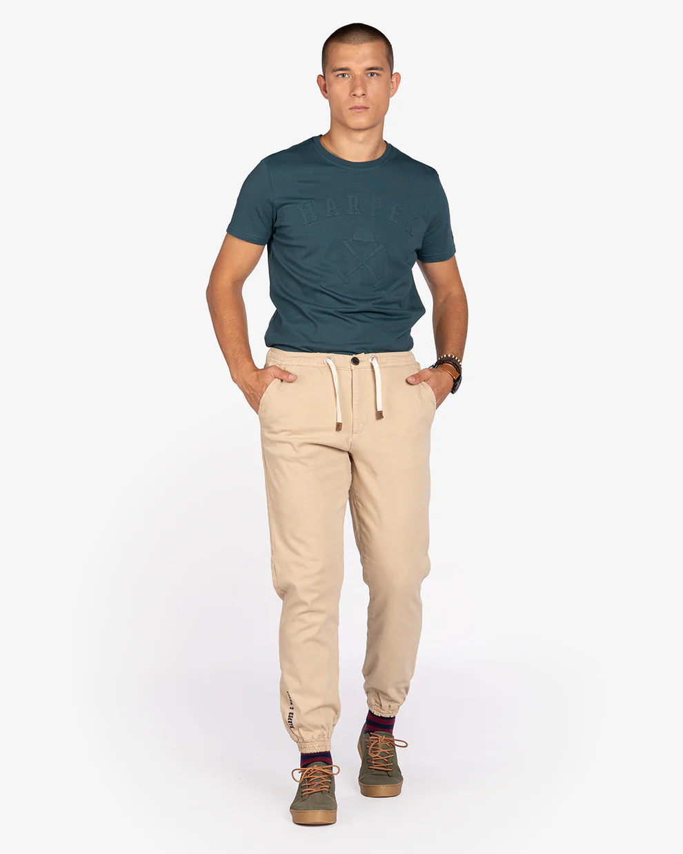 Harper pantalón jogger sport camel