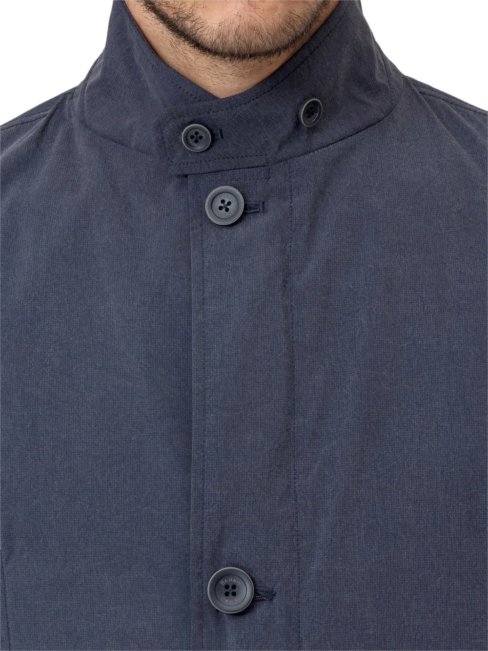 HERNO Single-Breasted Jacket Ripstop