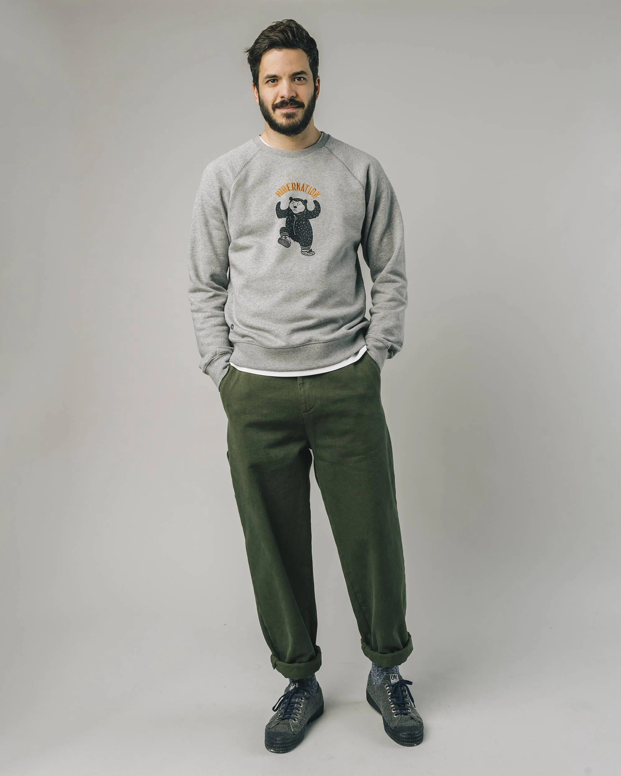 Hibernation Sweatshirt Grey