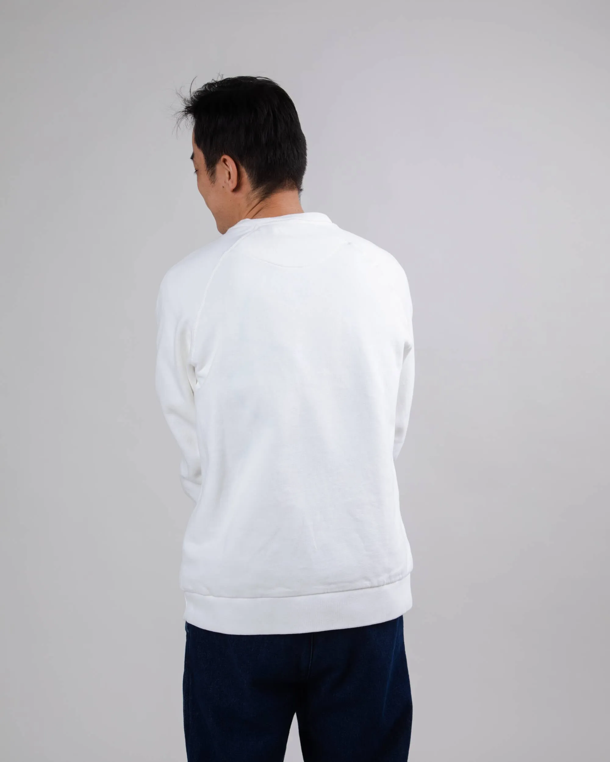 Hoxton Four Corners Sweatshirt Ecru