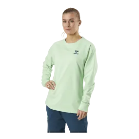 Hummel Cotton Sweatshirt Blue/Green