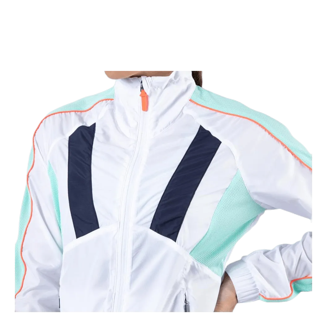 Hummel Trophy Zip Jacket White