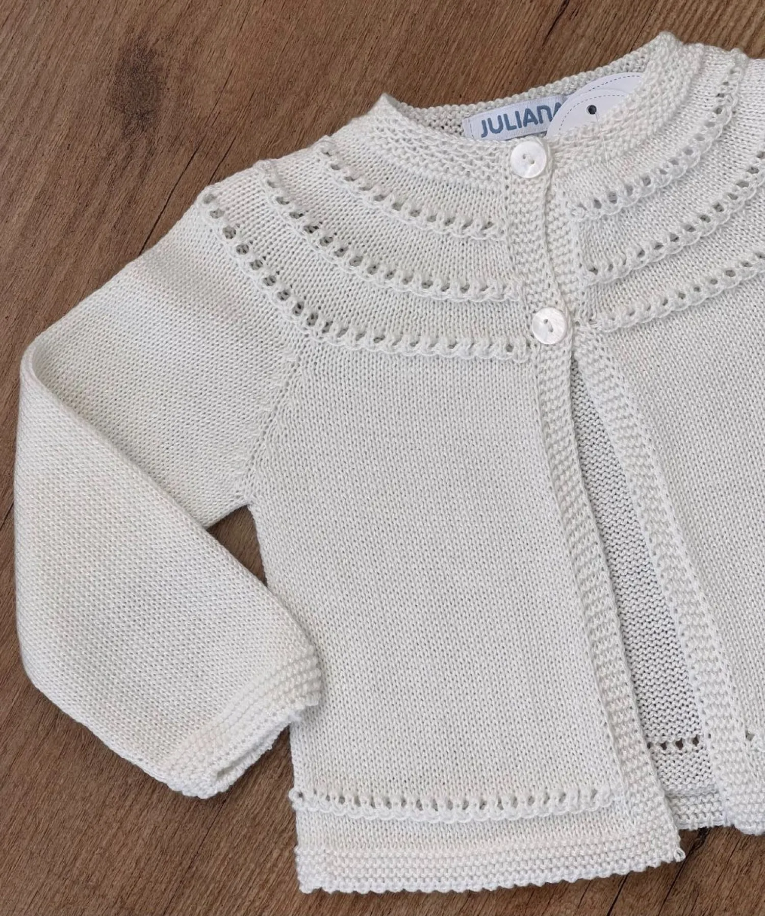 Jacket for baptism or ceremony. Two colors