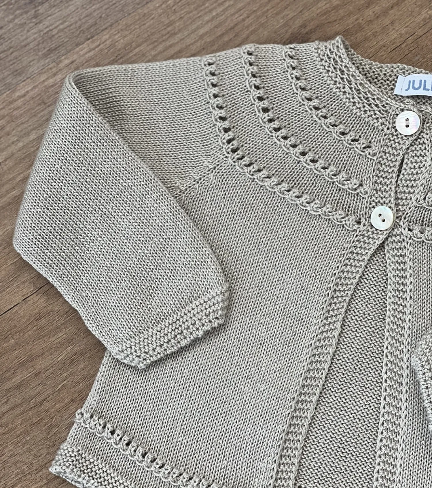 Jacket for baptism or ceremony. Two colors