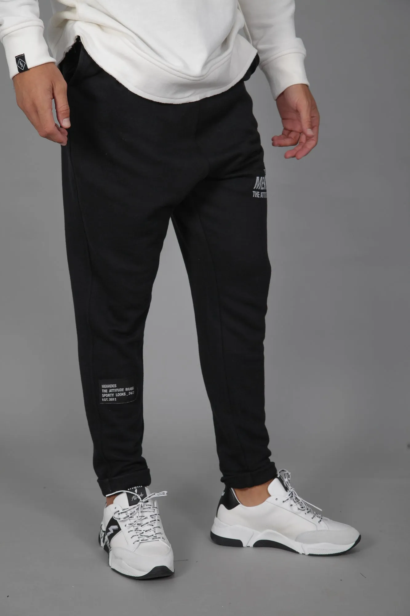 Jogger HE Sporty LOGO · NEGRO ·