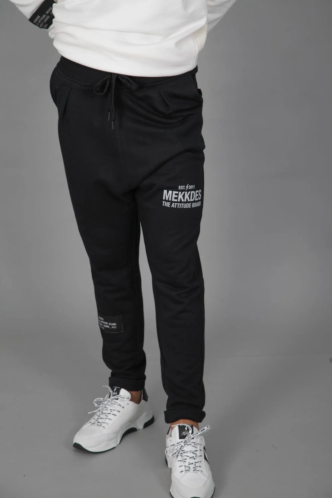 Jogger HE Sporty LOGO · NEGRO ·