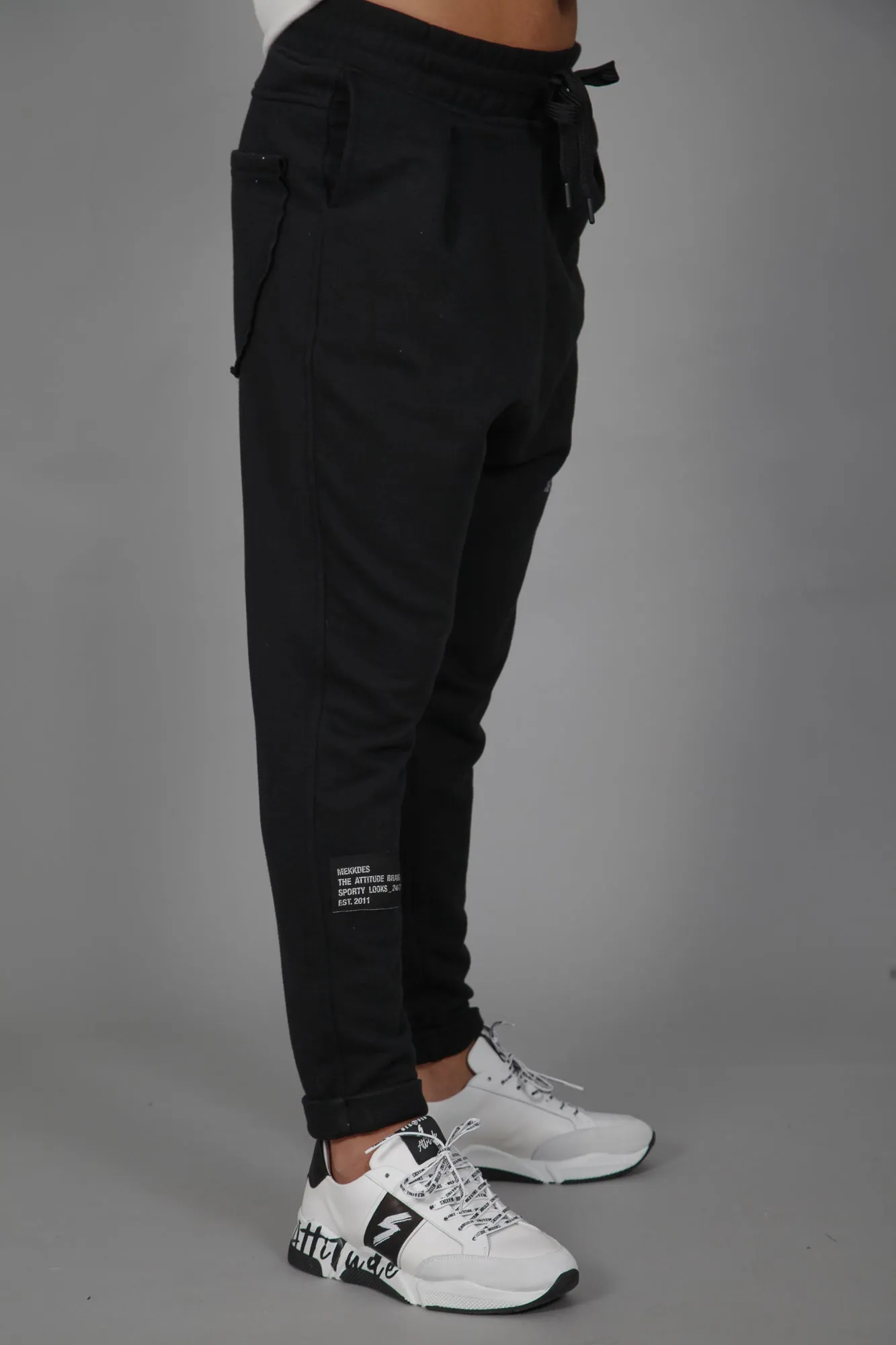 Jogger HE Sporty LOGO · NEGRO ·