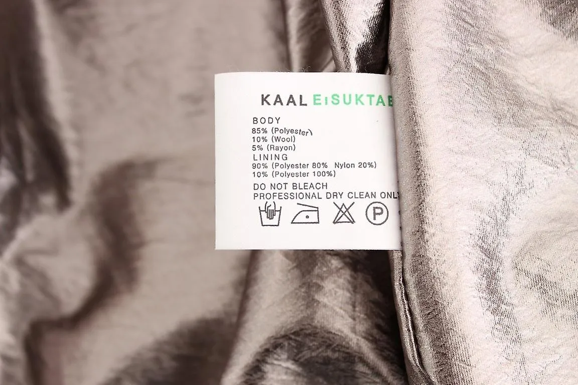 KAALE SUKTAE Long Draped Jacket for a Timeless Look