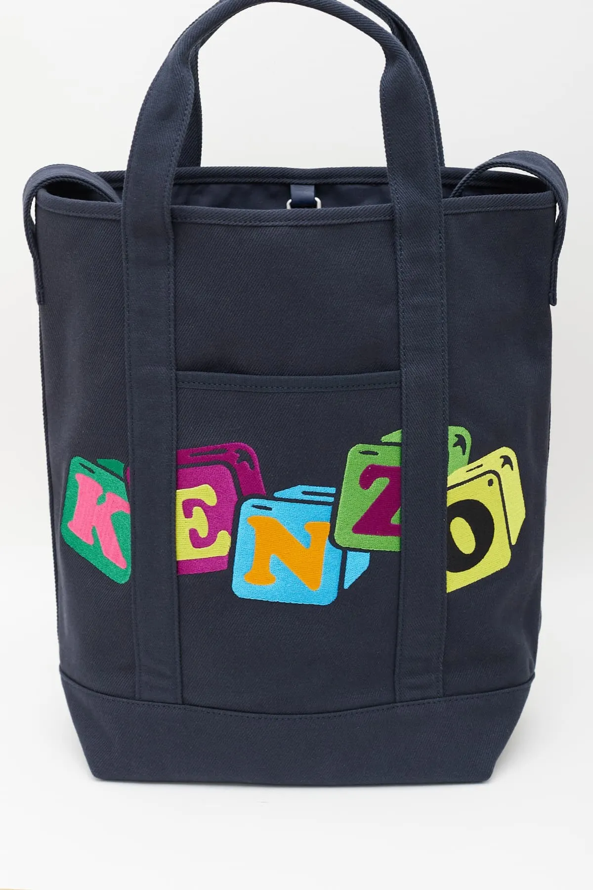 KENZO NAVY BOKE BOY TOTE BAG