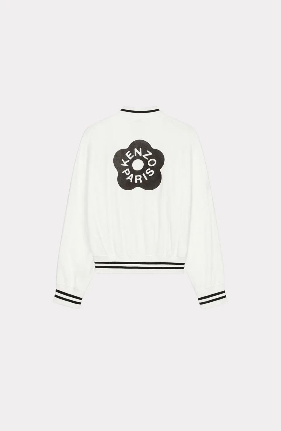 Kenzo Women Boke Flower 2.0' Zip-Up Sweatshirt Off White