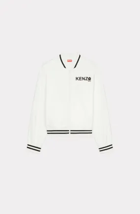 Kenzo Women Boke Flower 2.0' Zip-Up Sweatshirt Off White