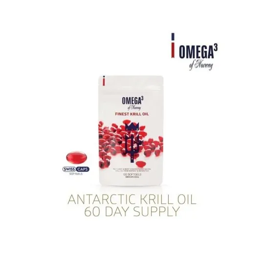 KRILL OIL 120 CAPS POUCH - OMEGA 3 OF NORWAY