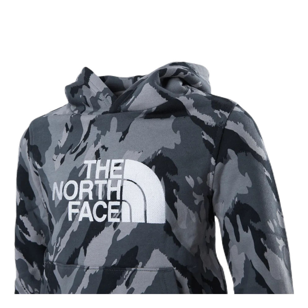 La Cara Norte TNF Drew Peak Hoody Junior Patterned/Grey