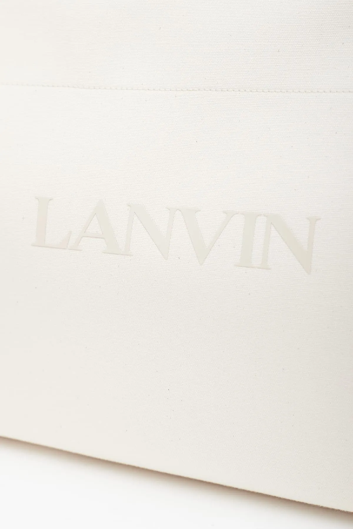 LANVIN OFF WHITE MM TOTE BAG