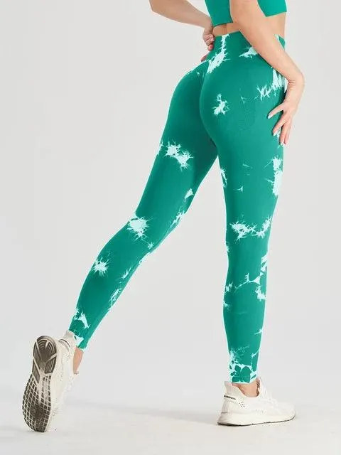 Leggings Deportivos Tie Dye