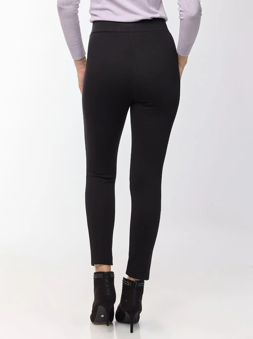 Leggings negros con broche Esenciales