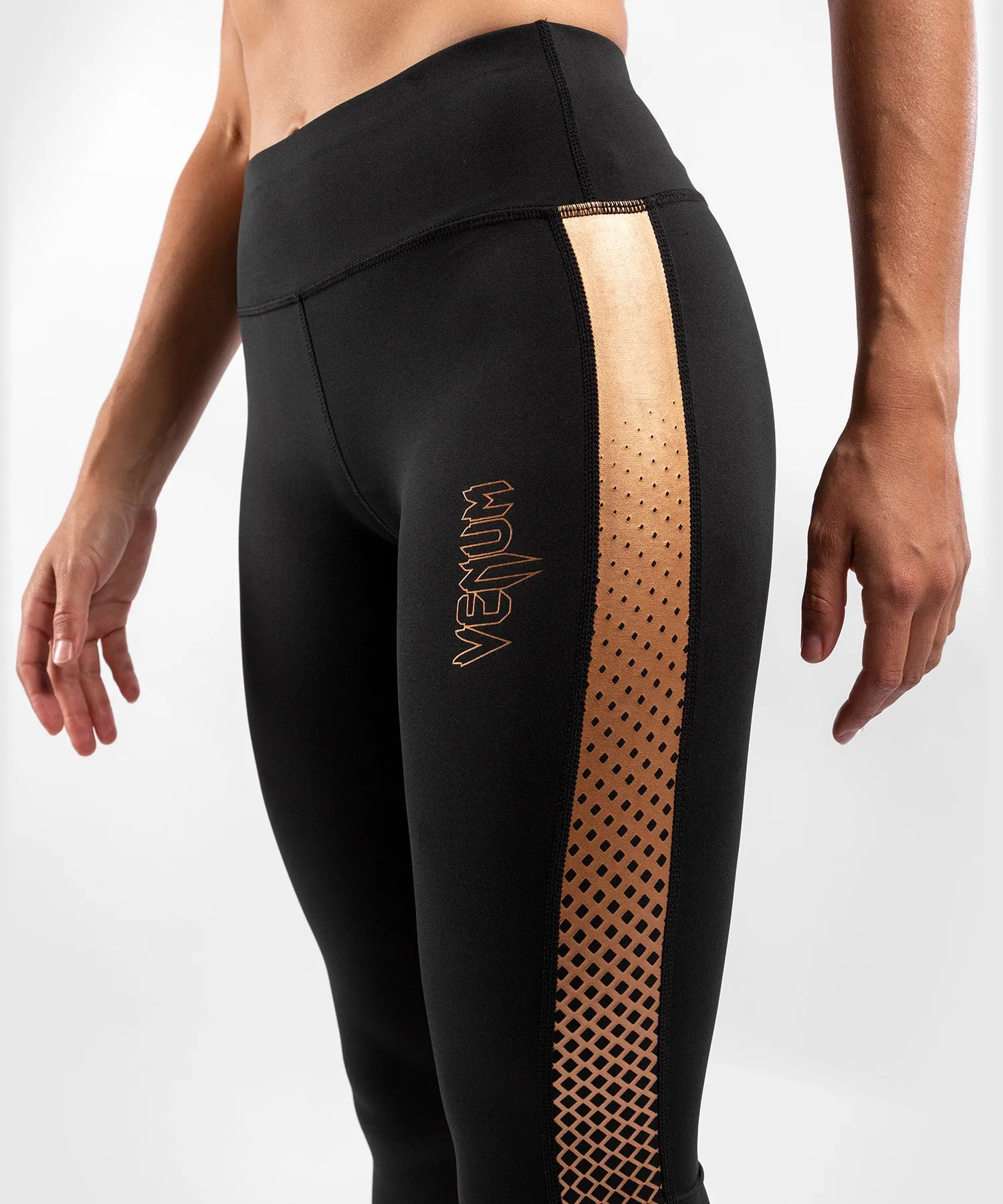 Leggings Venum Tecmo - Negro/Bronce