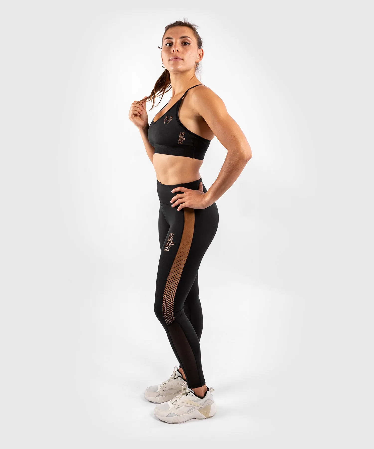 Leggings Venum Tecmo - Negro/Bronce