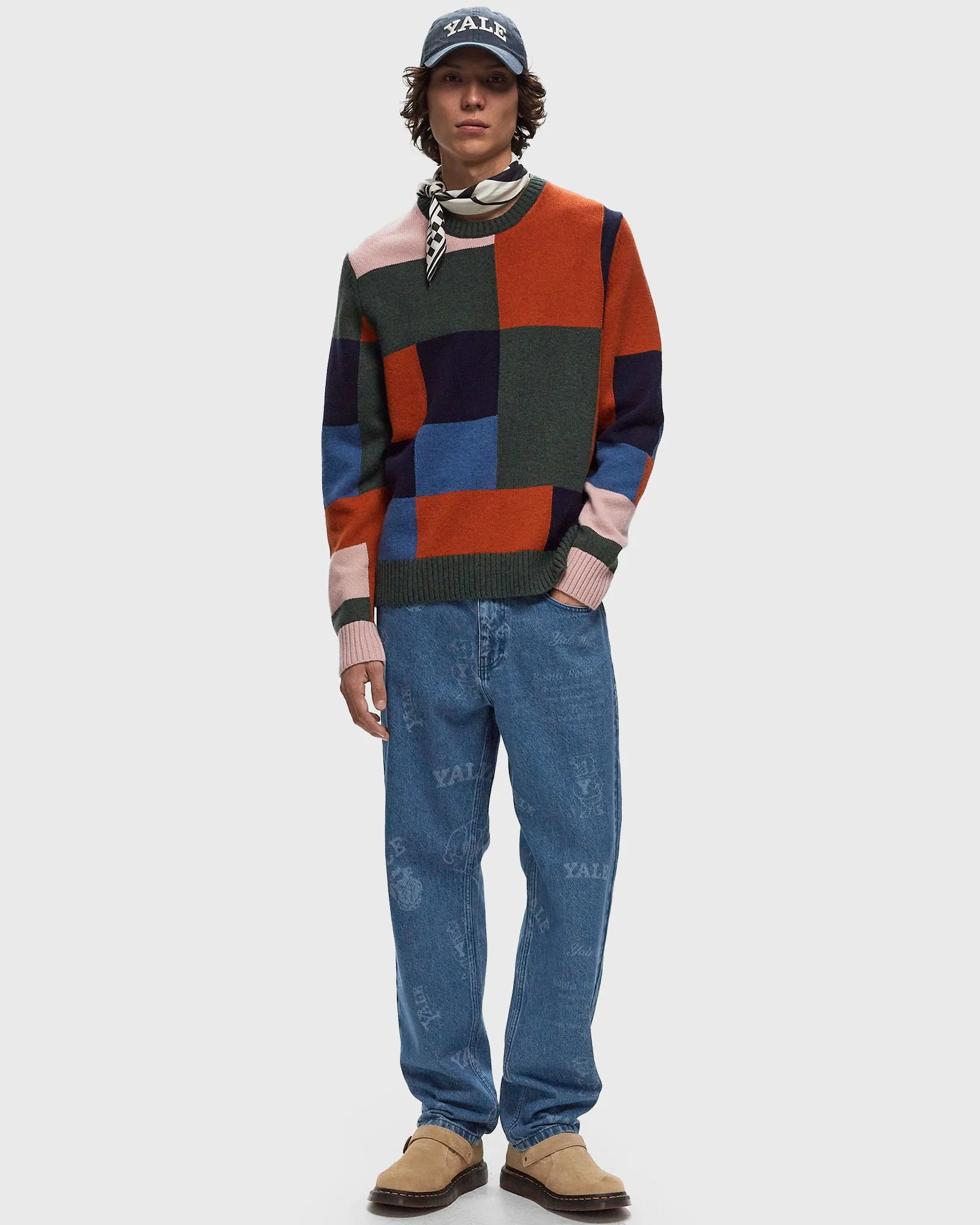 Les Deux Colorblock Knit Sweater