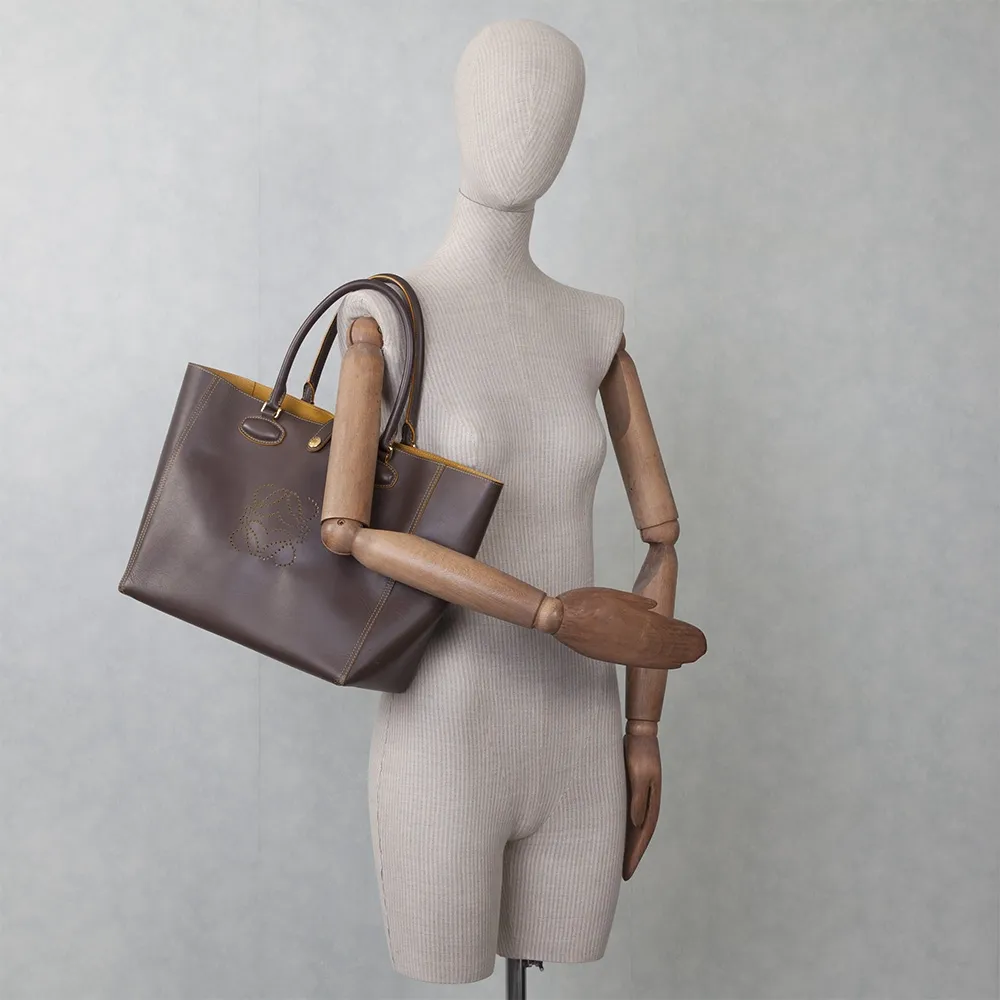 Loewe Bolso Tote Leo Ocre