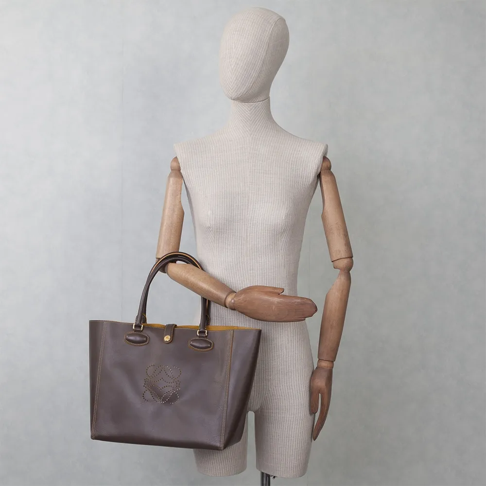 Loewe Bolso Tote Leo Ocre