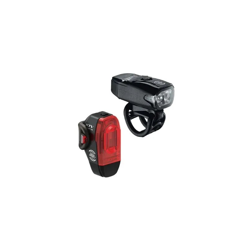 Luz de bicicleta (delantera) Lezyne KTV DRIVE PRO / (trasera) KTV PRO SMART PAIR (NEGRO)