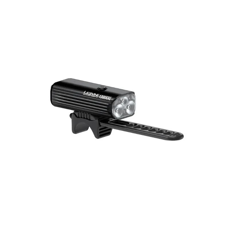 Luz de bicicleta (delantera) Lezyne MACRO DRIVE 1300XL / (trasera) STRIP PRO PAIR (BLACK GLOSS)