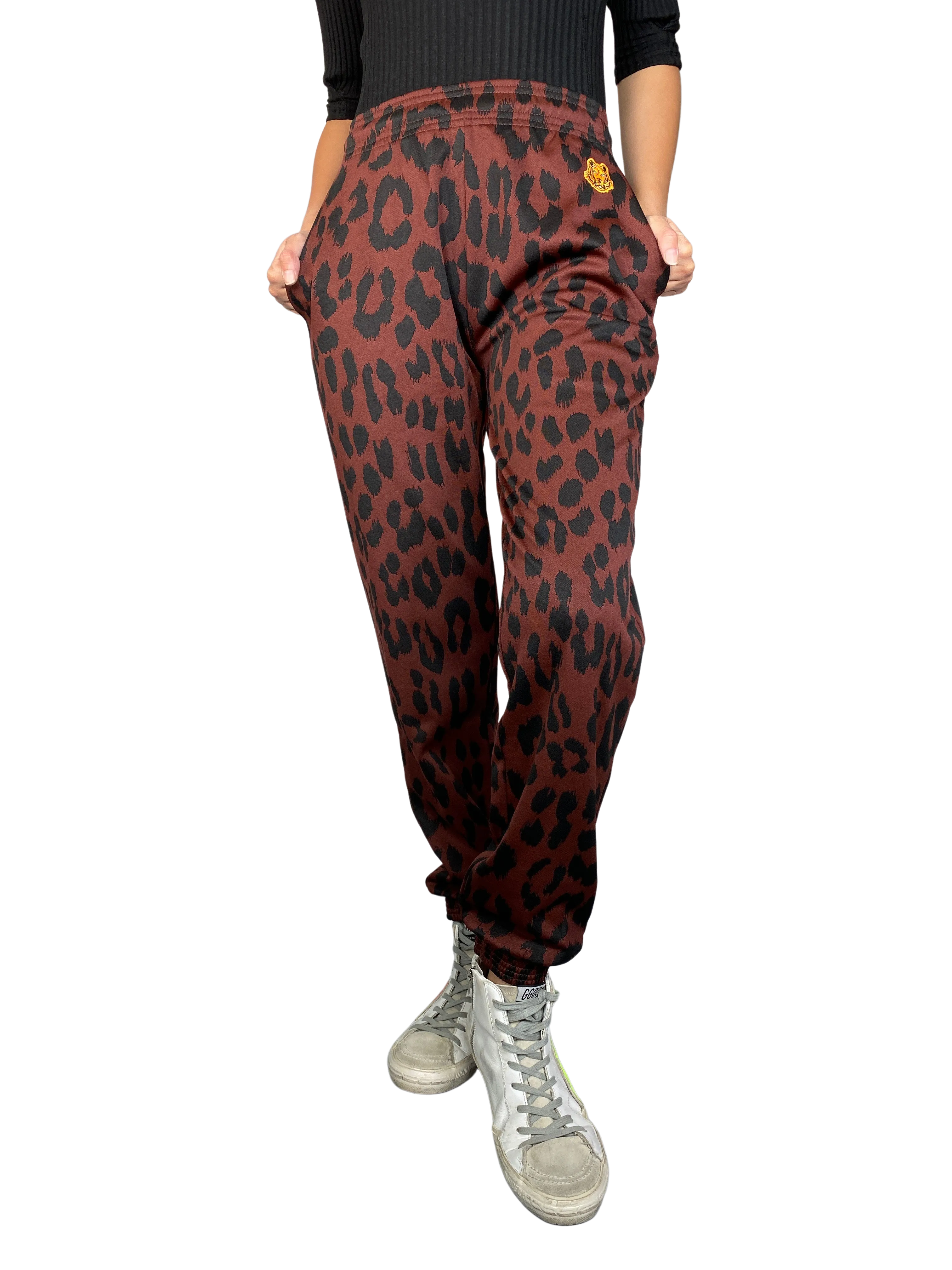 MAGMA Jogger Animal Print Burdeo Kenzo by Magma