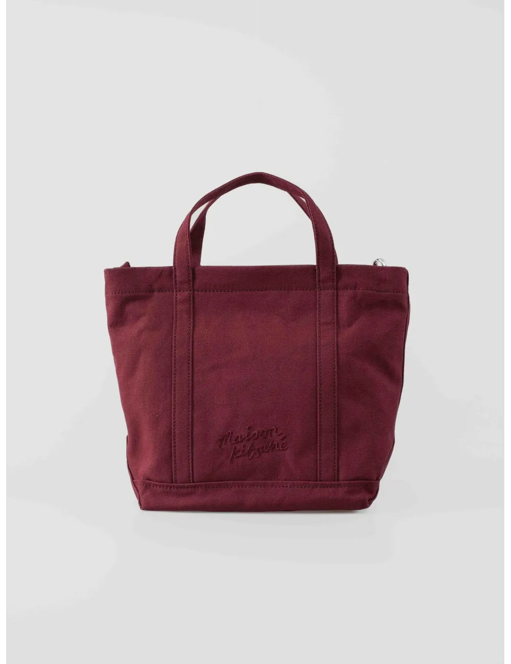 MAISON KITSUNÉ FOX HEAD SMALL TOTE