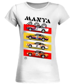 Manta 400 RAC 84 Camiseta cuello redondo Mujer