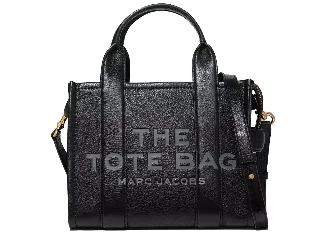 Marc Jacobs The Leather Tote Bag Small Black