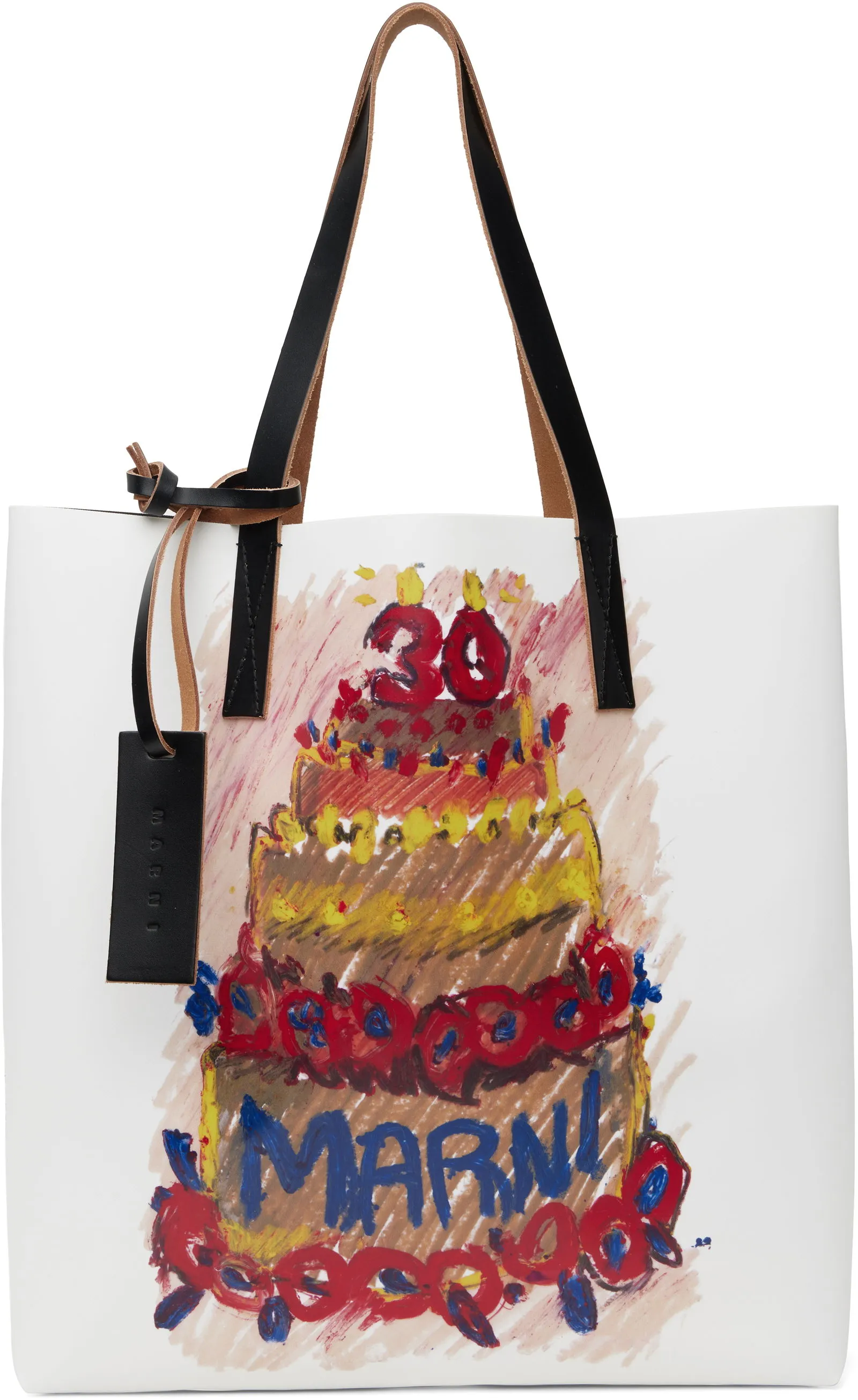 Marni Two Tone Tribeca 30th Anniversary Tote