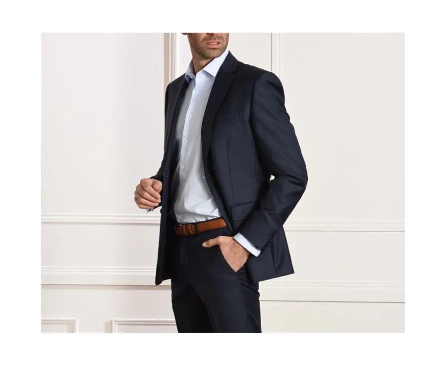 Men's Prussian Blue Suit Jacket - ARISTIDE