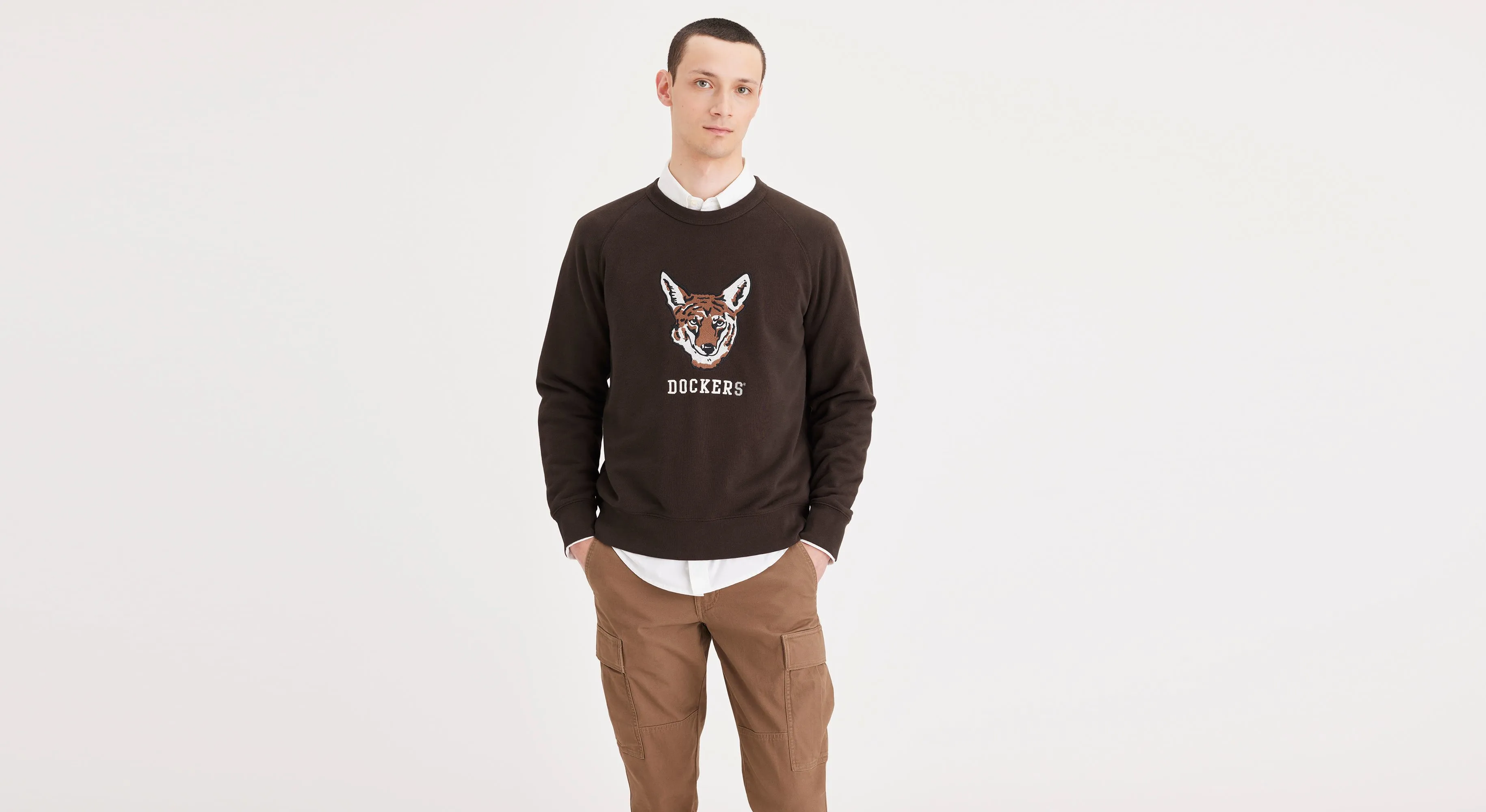 Men's Regular Fit Icon Crewneck Sweatshirt