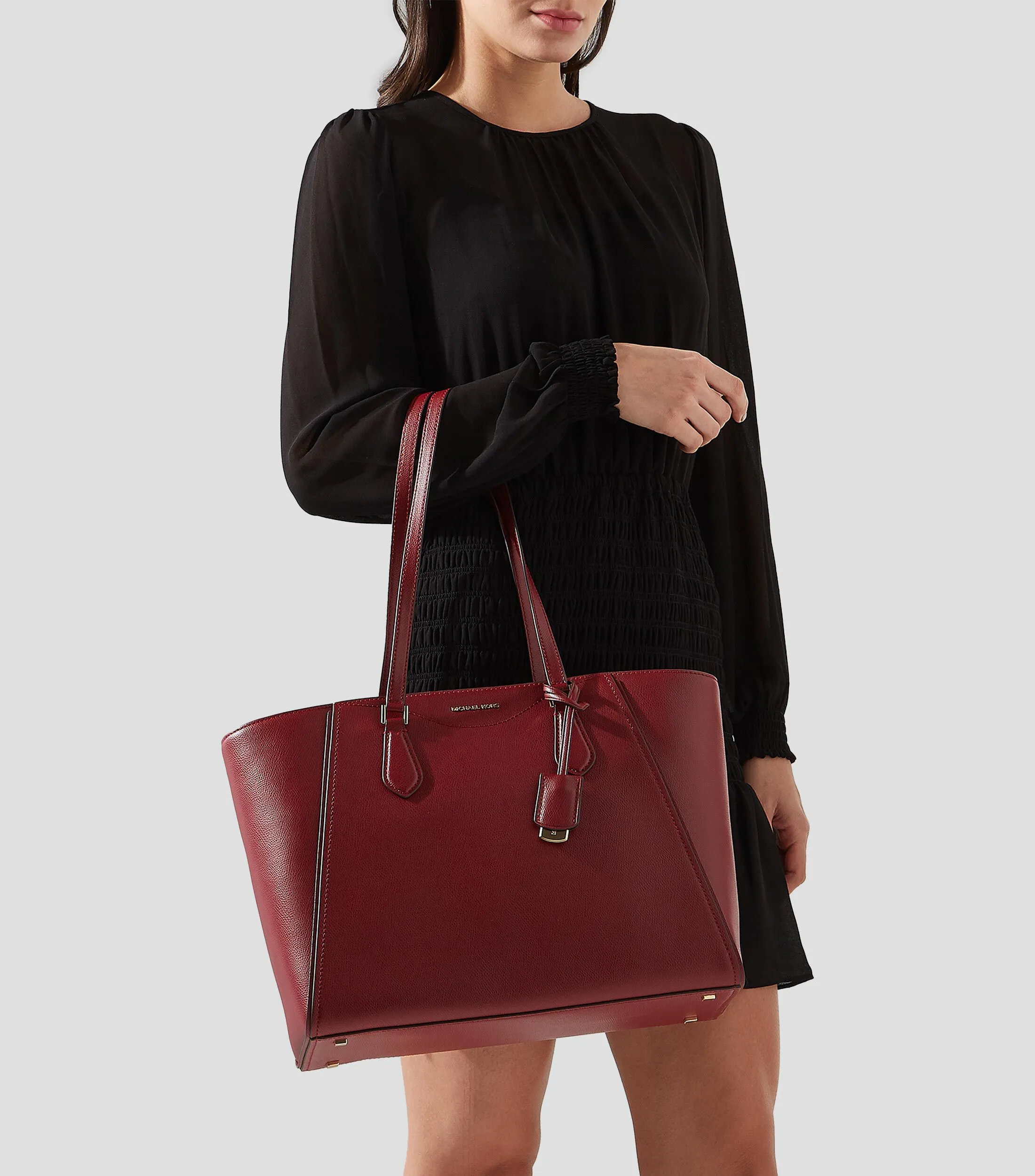 Michael By Michael Kors Bolso Tote granulado en piel Mujer