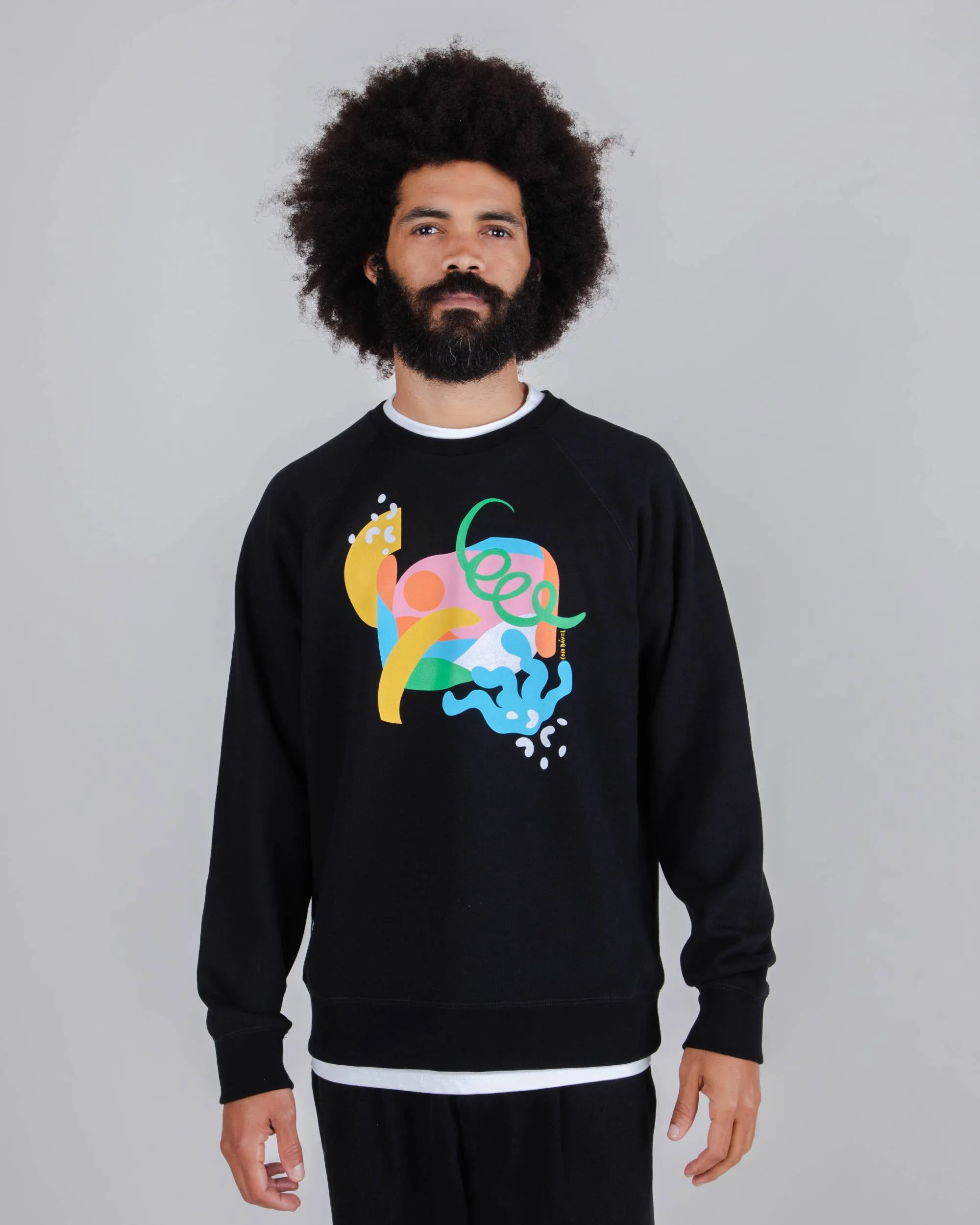 Midnight Flowers Sweatshirt by Coco Dávez