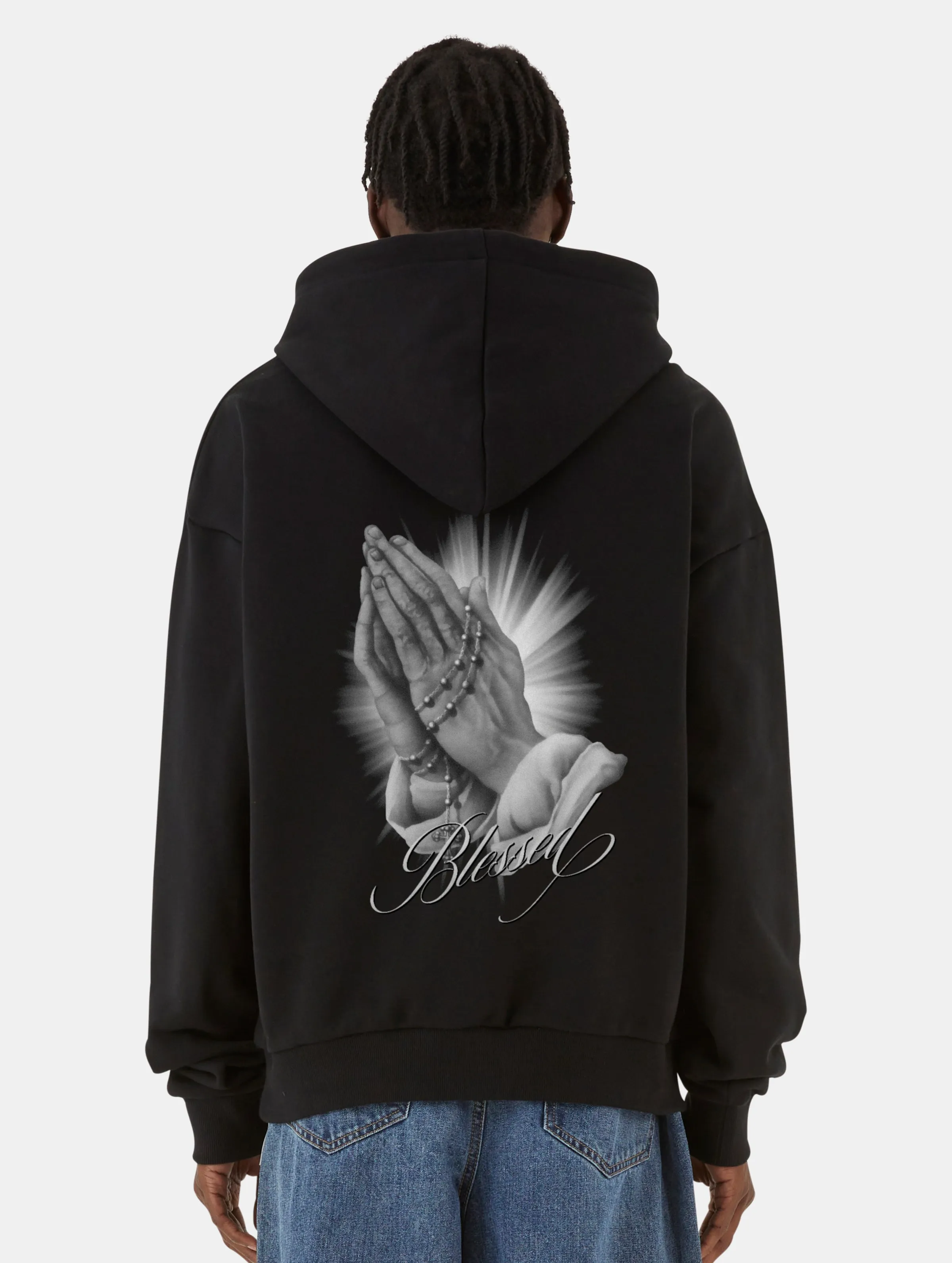 MJ Gonzales BLESSED heavy oversized Hoodies