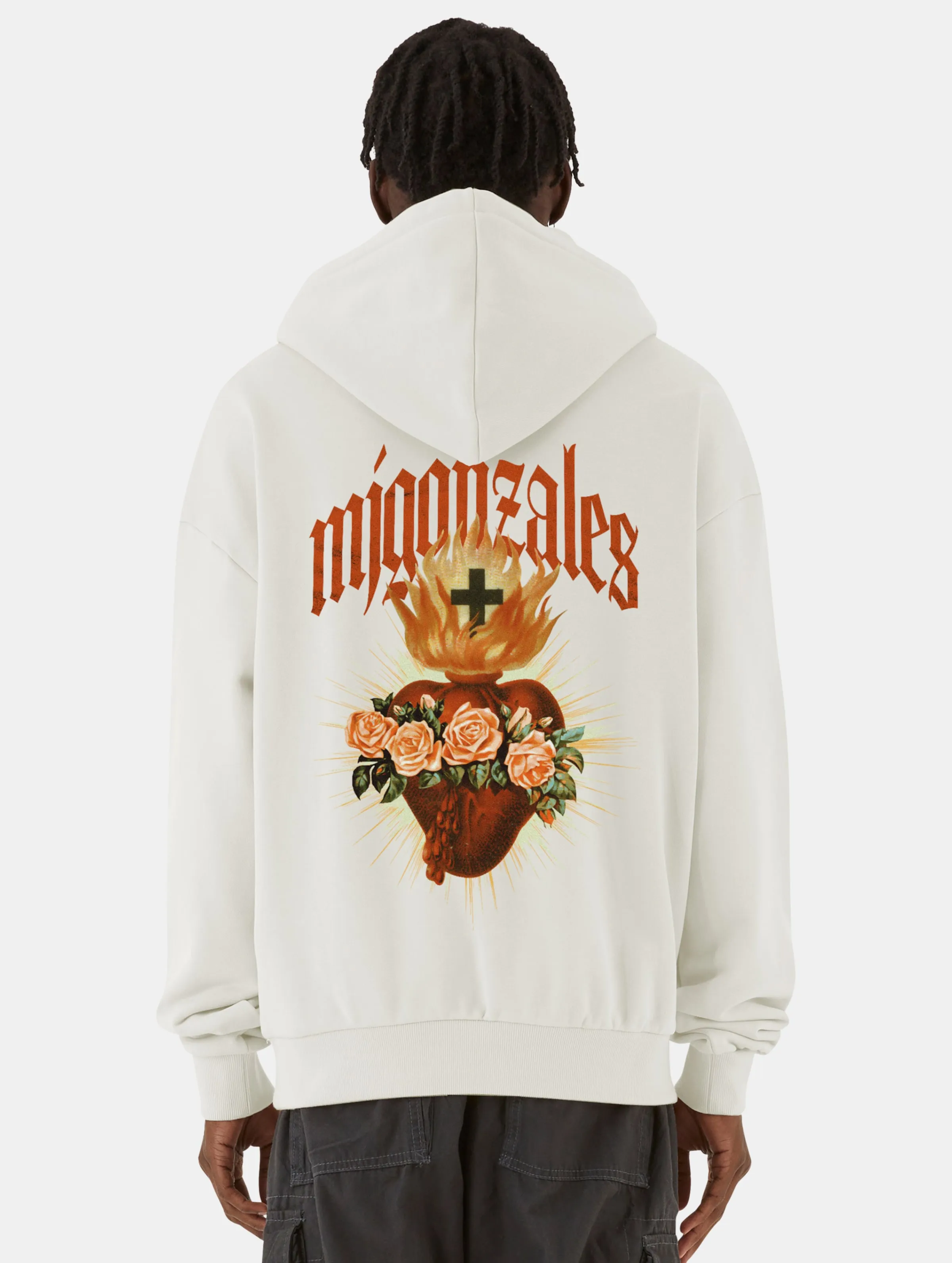 MJ Gonzales MJ Gonzales HEART heavy oversized Hoodies