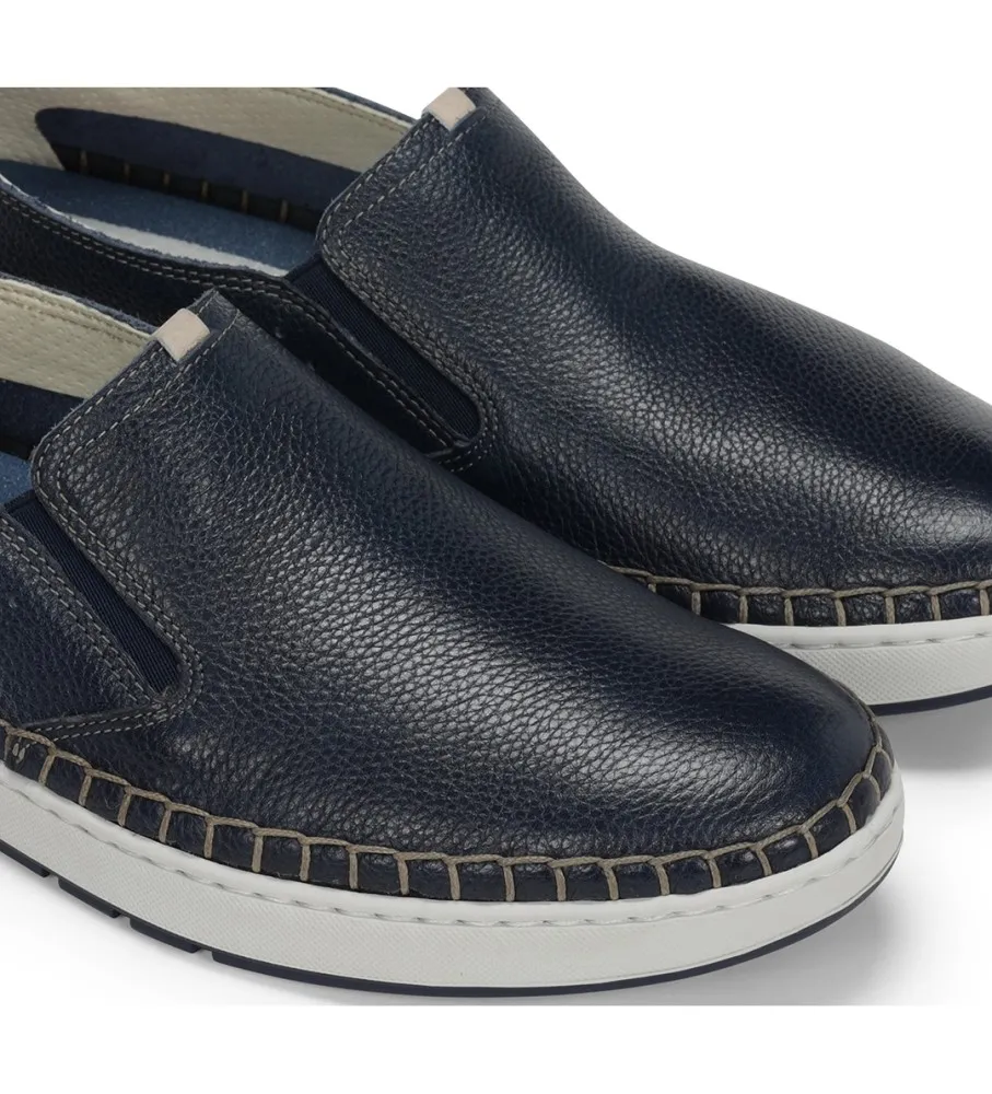 Mocasines de Piel Lester marino