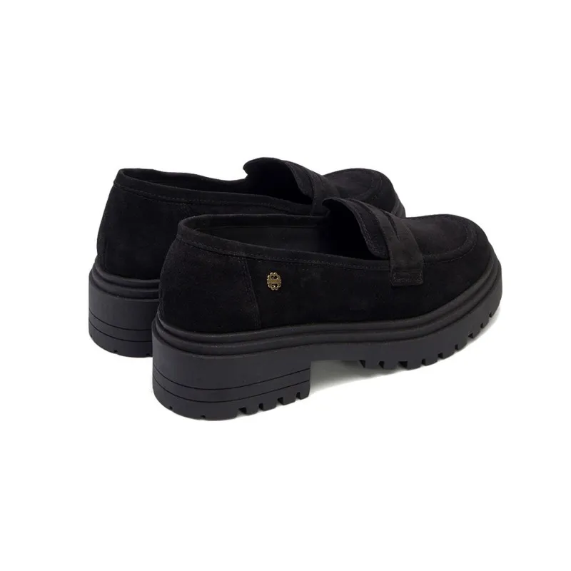 MOCASINES PLANOS NEGROS SELMA