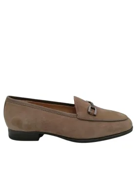 Mocasines Unisa en piel ante taupe