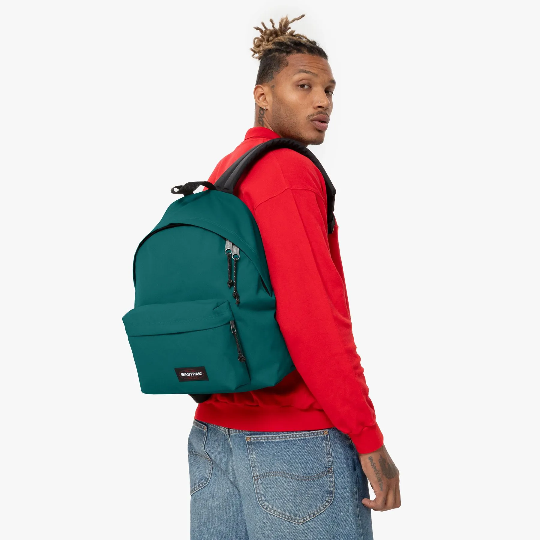 Mochila Eastpak escolar PADDED PAK’R 24 litros EK620 7J1 PEACOCK G Verde intenso