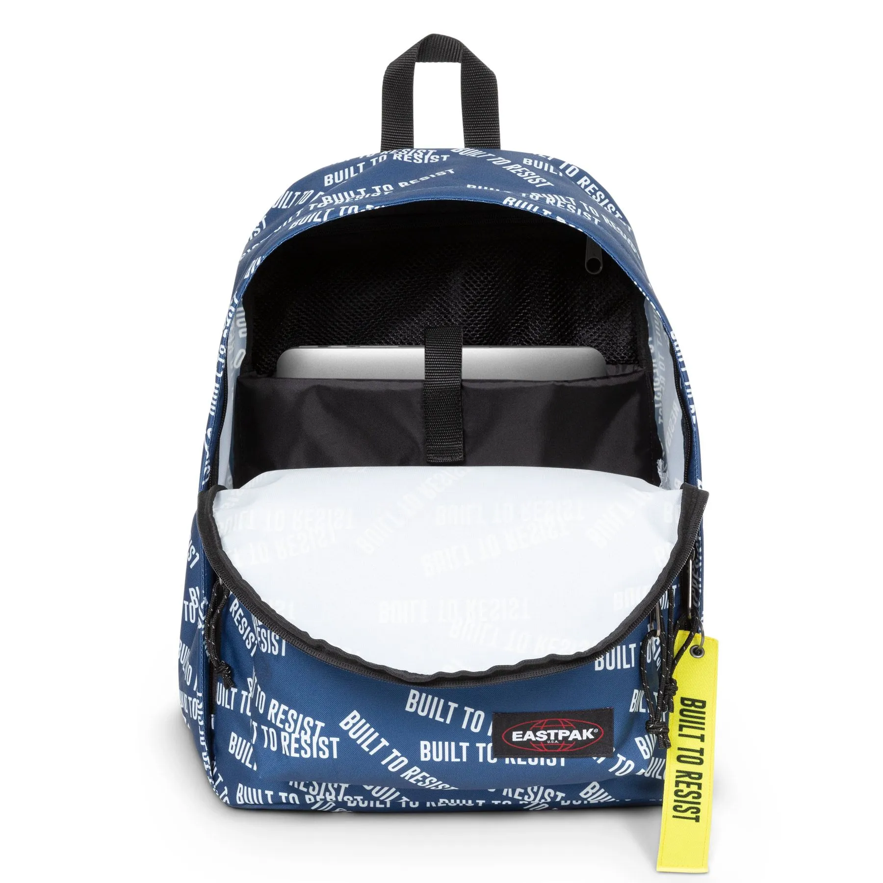 MOCHILA EASTPAK Office Zippl’R Bold BTR Navy EK0A5BBJ7D4 azul marino letras blancas