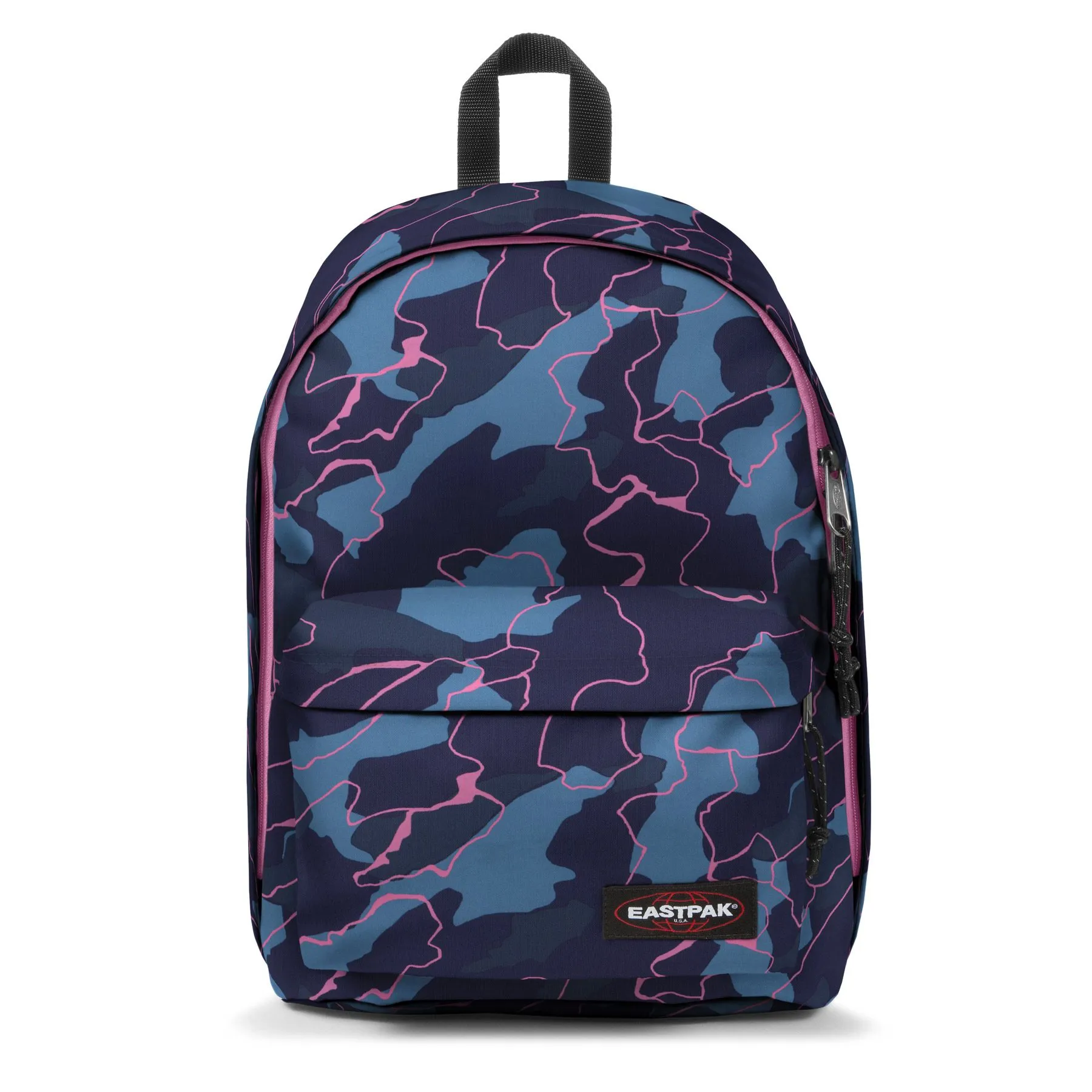 MOCHILA EASTPAK Out Of Office 27 litros con bolsillo ordenador EK767O49 Camouflash Navy camuflaje azul