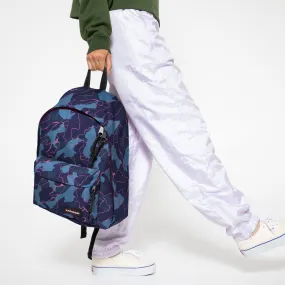 MOCHILA EASTPAK Out Of Office 27 litros con bolsillo ordenador EK767O49 Camouflash Navy camuflaje azul